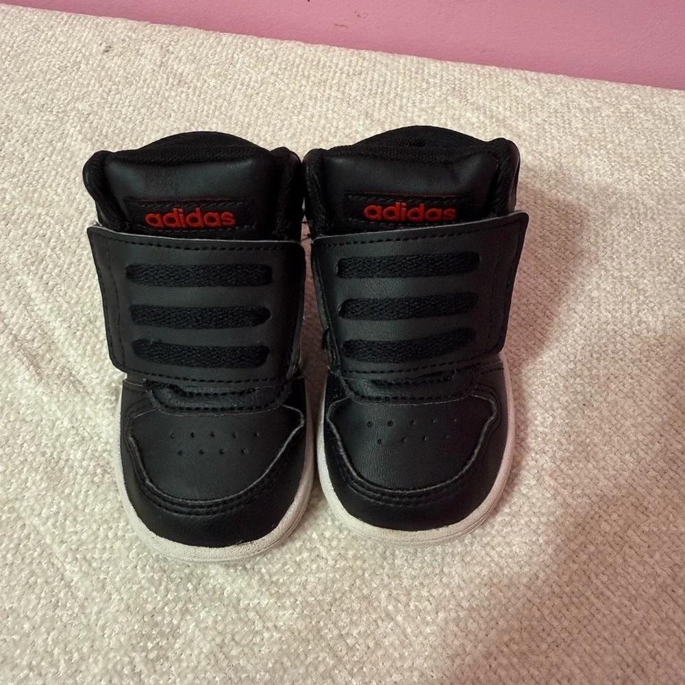 Adidas Black High-Top Sneakers baby size 5k